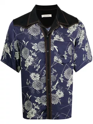 Floral-Print Shirt