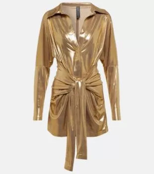 Metallic Minidress