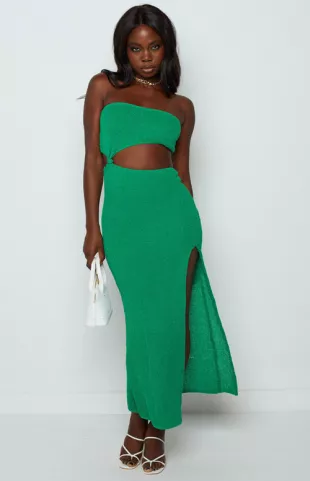 Beginning Boutique Harbour Green Midi Dress worn by Meghan Bischoff as seen  in Siesta Key (S05E11) | Spotern