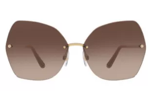 DG2204 Irregular Sunglasses