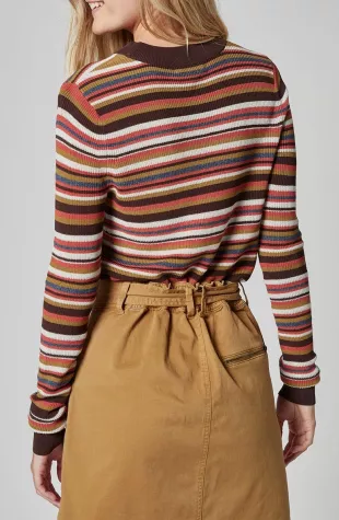 Reser Stripe Crewneck Sweater