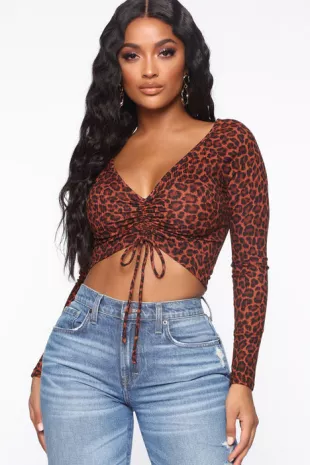 Retail Therapy Ruched Top