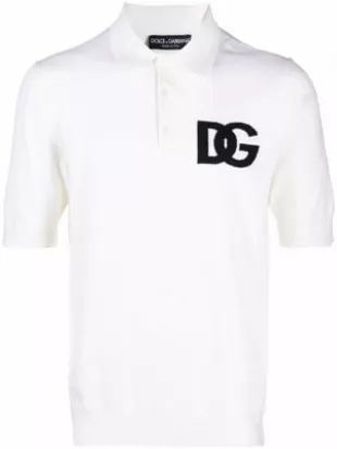 Logo Knitted Polo Shirt