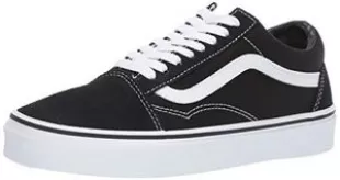 Unisex Old Skool Black/White Skate Shoes