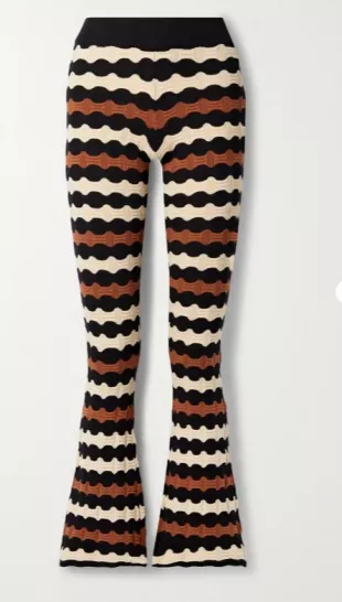 Marvin Striped Jacquard-knit Track Pants