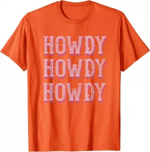 Cowboy Western Rodeo Texas Gifts - Howdy Rodeo T Shirt