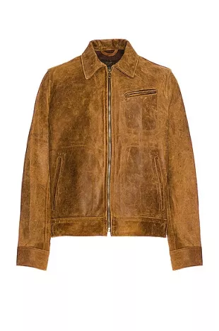 Duke Unlined Rough Suede Jacket