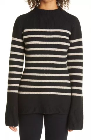 The Lou Breton Stripe Cashmere Sweater