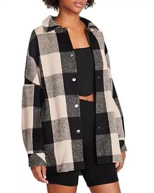 Steve Madden - Bonnie Plaid Shacket