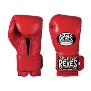 Boxing Gloves, Training Gloves with Hook and Loop Closure for Men and Women (14oz., Classic Red)