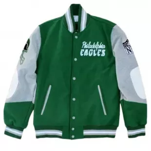 Princess Diana Philadelphia Eagles Fan Letterman Varsity