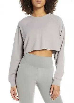 Alo Yoga - Double Take Cropped Sweatshirt