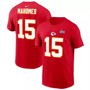 Patrick Mahomes Red Kansas City Chiefs Super Bowl