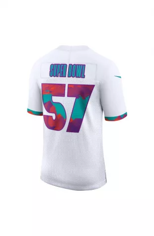 White Super Bowl LVII Limited Jersey