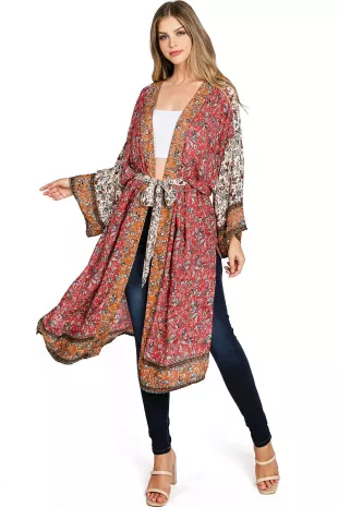 Aliyah Royale The Watchful Eye 2023 Ginny Floral Denim Jacket