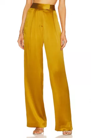 Seloria | Brown Wide-Leg Trouser