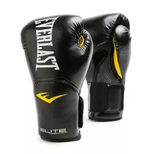 Elite Pro Style Training Gloves, Black