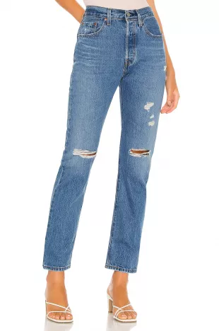 Levi's 501 Straight Jeans worn by Melissa Gorga as seen in The Real  Housewives of New Jersey (S13E02) | Spotern