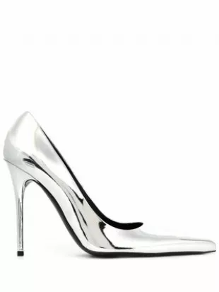 Metallic Pointed-toe 80mm Pumps