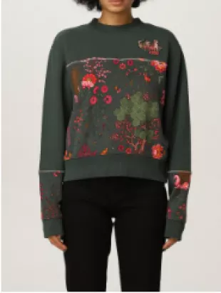 Liberty Sweatshirt with Floral Print