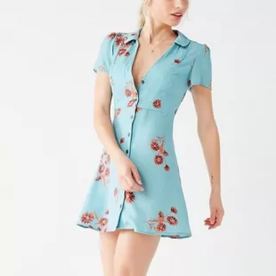 agatha raisin blue dress Aidan Mattox MD1E207928