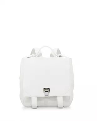 Proenza Schouler PS Small Leather Backpack worn by Layla Keating