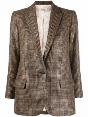 Zadig & Voltaire - Viva Checked Blazer