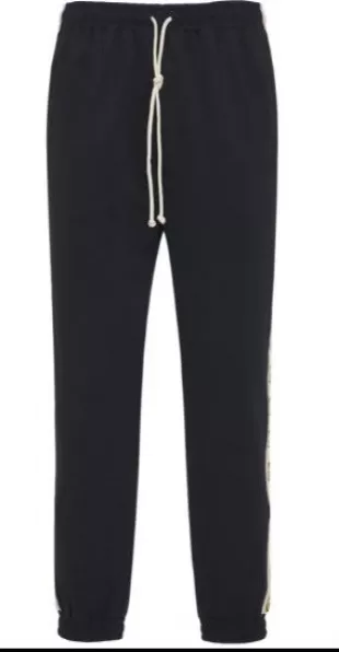 Technical Jersey Track Pants W/Side Band