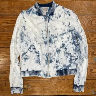 Acid wash chambray Jacket