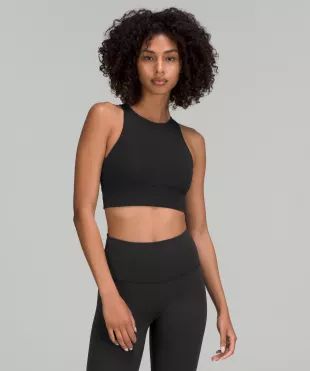 Lululemon Energy High-Neck Longline Tough Bra worn by Sophie (Gugu  Mbatha-Raw) as seen in Surface (S01E01)