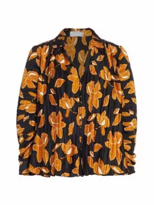 Winslow Pleated Floral Shirt