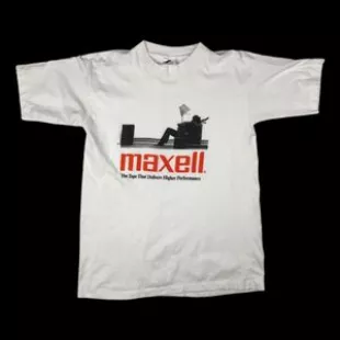 Vintage Maxell Deadstock Single Stitch T-Shirt