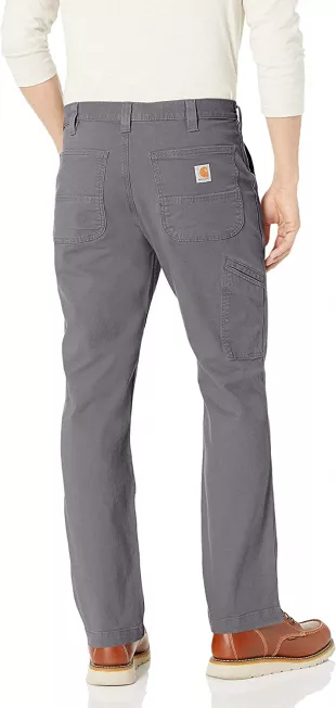 Rugged Flex Rigby Dungaree Pant, Gravel
