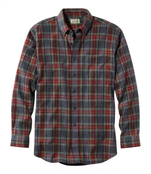 LL Bean - Scotch Plaid Flannel Shirt