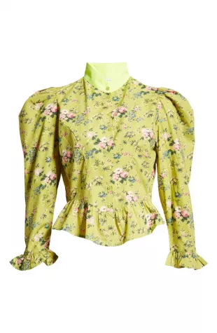 batsheva - x Laura Ashley Grace Blouse