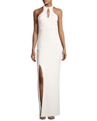 Likely Elston High Neck Sleeveless Gown
