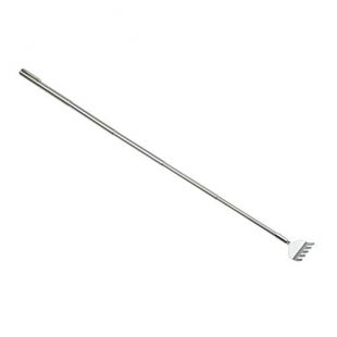 lot de 2 gratte dos télescopiques en acier et aluminium