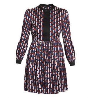 Robe à imprimé graphique