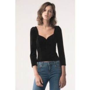 BUSTIER VELOURS
