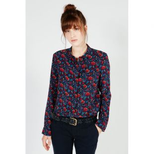 Chemise à fleurs