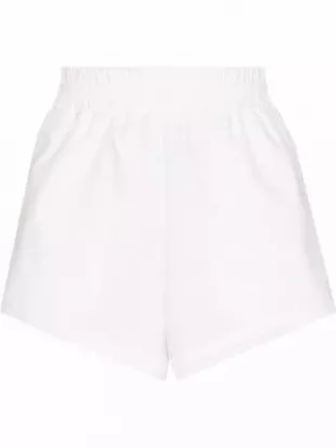 Alix NYC - Elasticated-waist Cotton Poplin Shorts