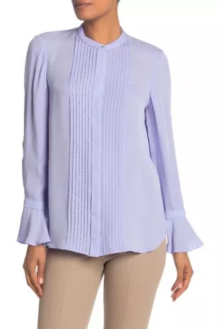 Paige Pintucked Blouse