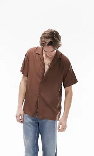 Deep Revere Short Sleeve Shirt