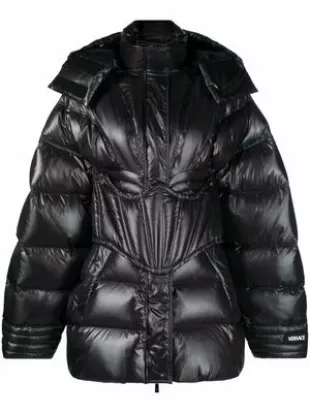 Eileen 2023 Anne Hathaway Corset Puffer Jacket