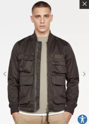 Men’s Multipocket Softshell Jacket Brown