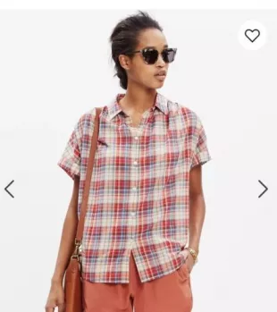 Central Shirt in Bergen Plaid