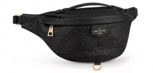Louis Vuitton Bumbag Monogram Empreinte Noir worn by Danielle Cabral as  seen in The Real Housewives of New Jersey (S13E06)