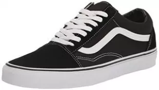 Old Skool Black/White Skate Shoes