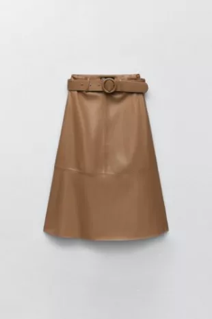 Cape Skirt with Belt