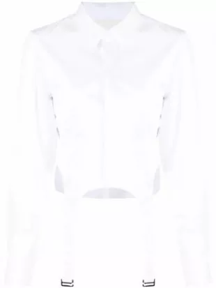 White Garter Shirt